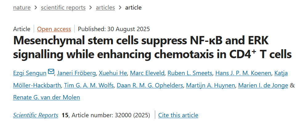 Renate van der Molen: Stem Cell Therapy for Brain Damage in Premature Birth