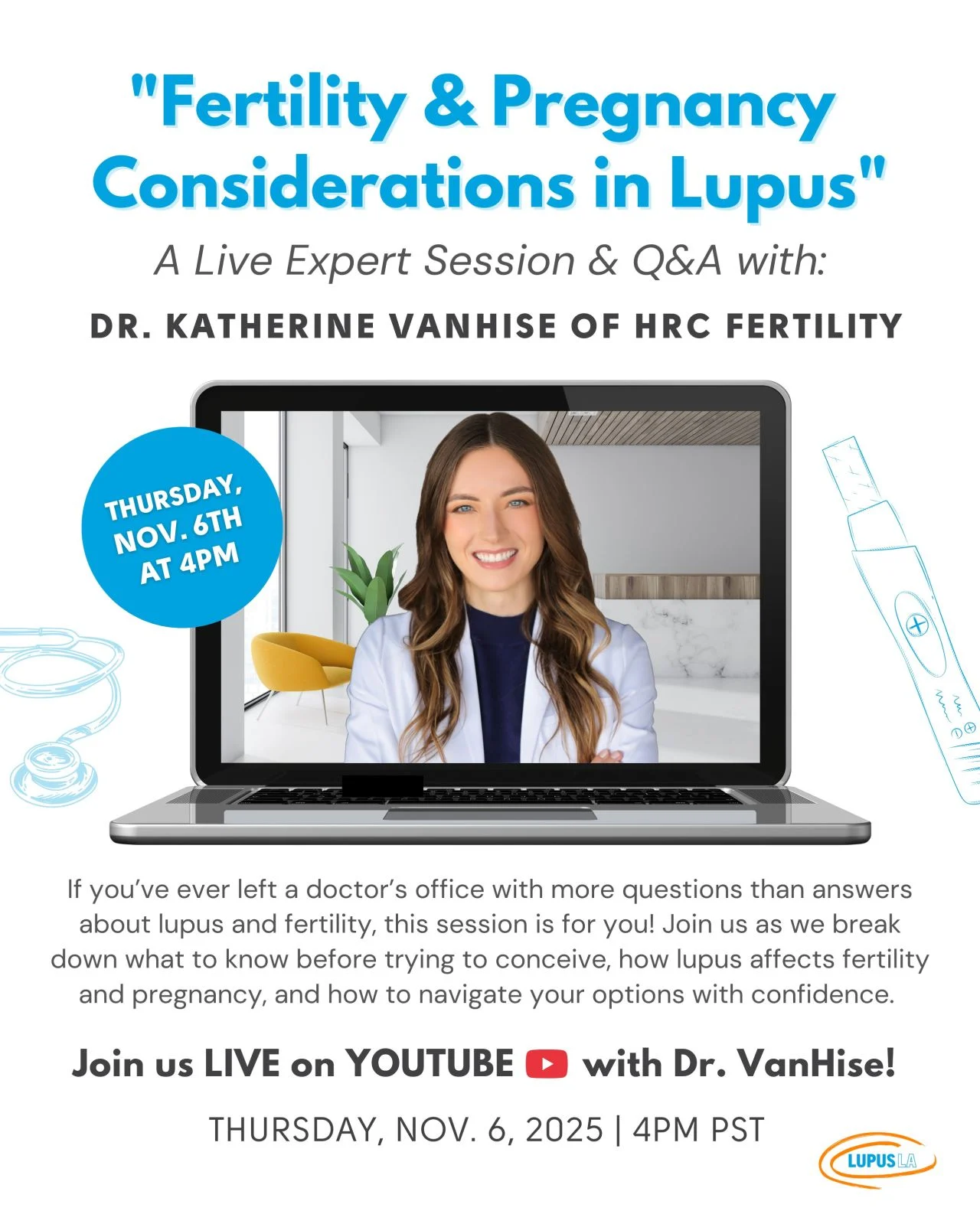 Live Session on Fertility and Pregnancy Considerations in Lupus – Lupus LA