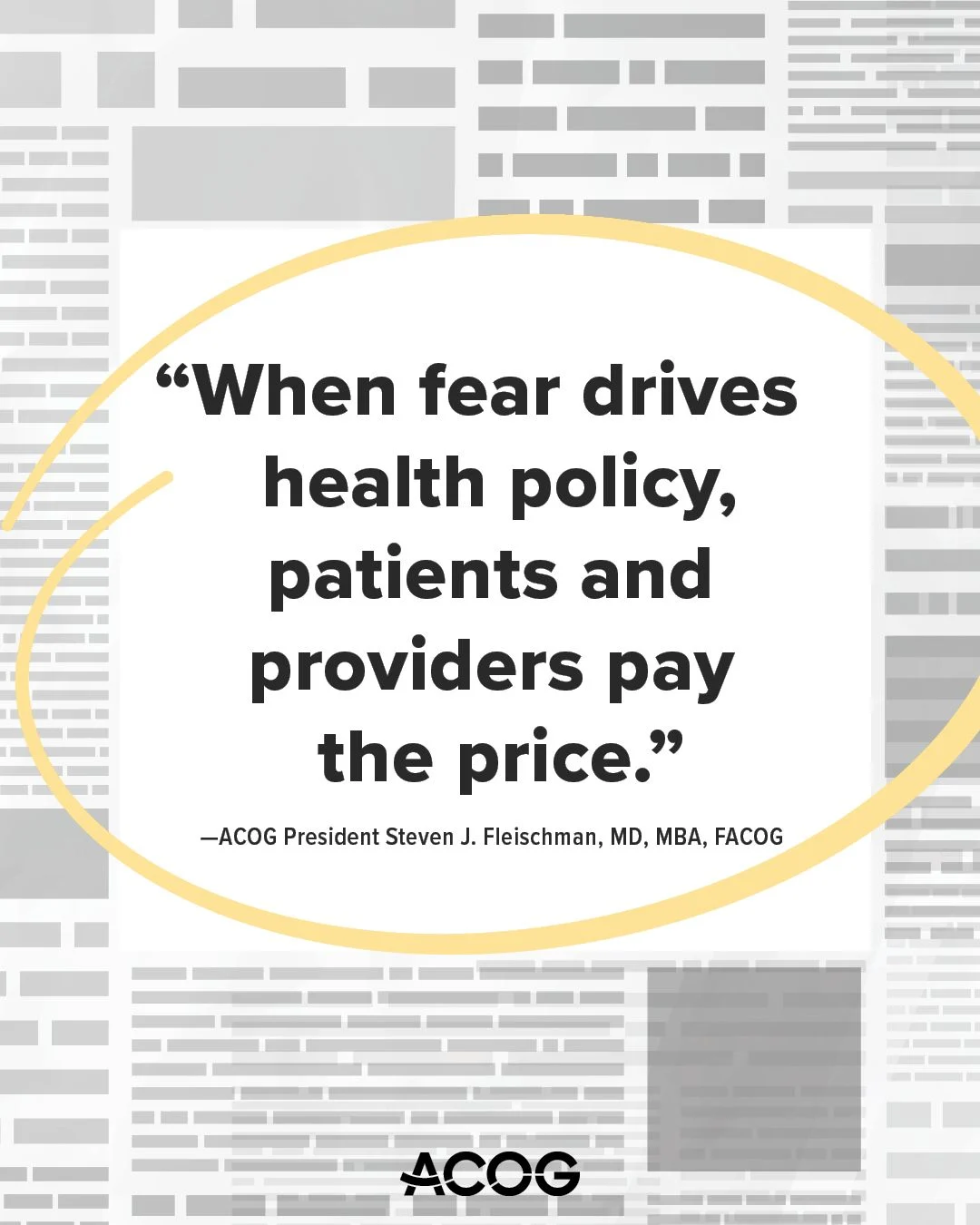 Steven Fleischman Highlights Need for Compassion and Clarity in Patient Care – ACOG