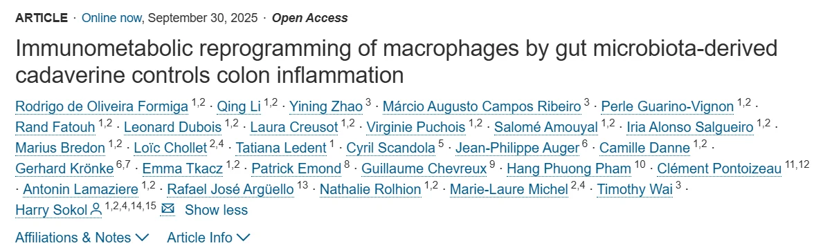 Harry Sokol: Parallèle with Future Research on the Endometrial Microbiota for Infertility