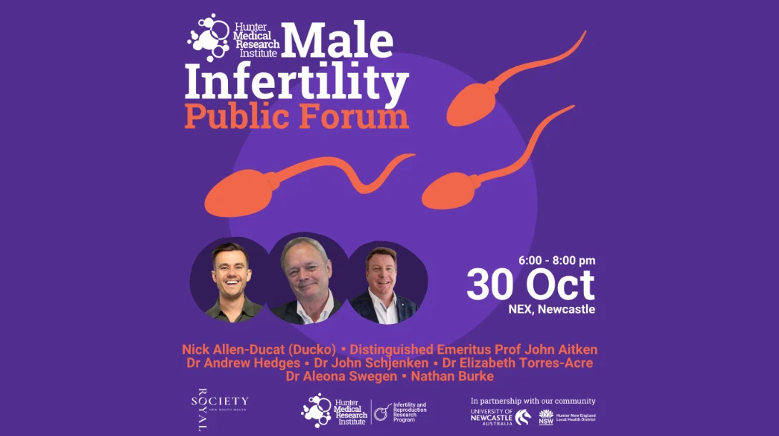 Dan Repacholi: Join the Free Public Forum on Male Infertility