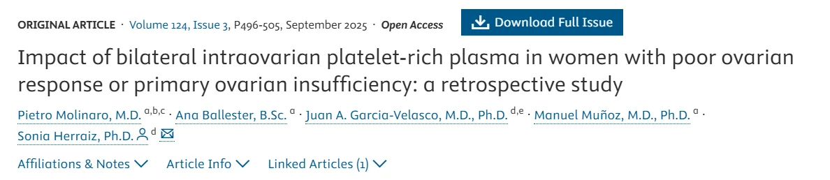 Fertility and Sterility