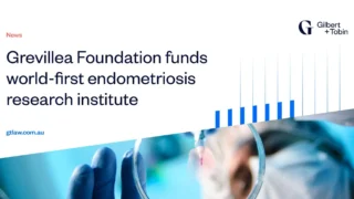 $50M Gift Establishes World’s First Endometriosis Research Institute at UNSW - Gilbert + Tobin