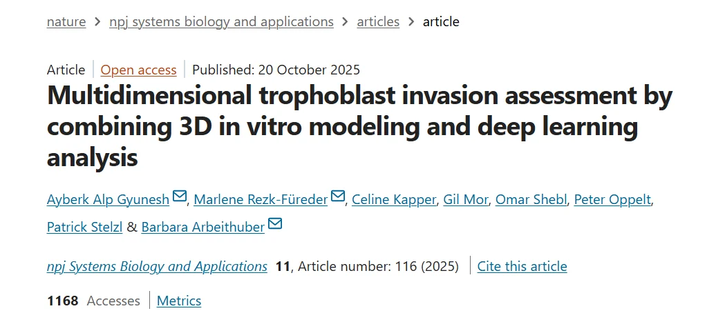 Marlene Rezk-Füreder: So Proud of Alp Ayberk Gyunesh IVF Research