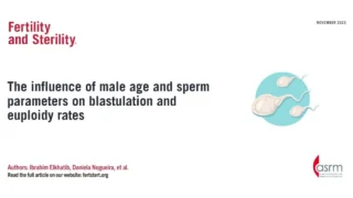 The Influence of Male Age on Blastulation and Euploidy Rates - Fertility and Sterility