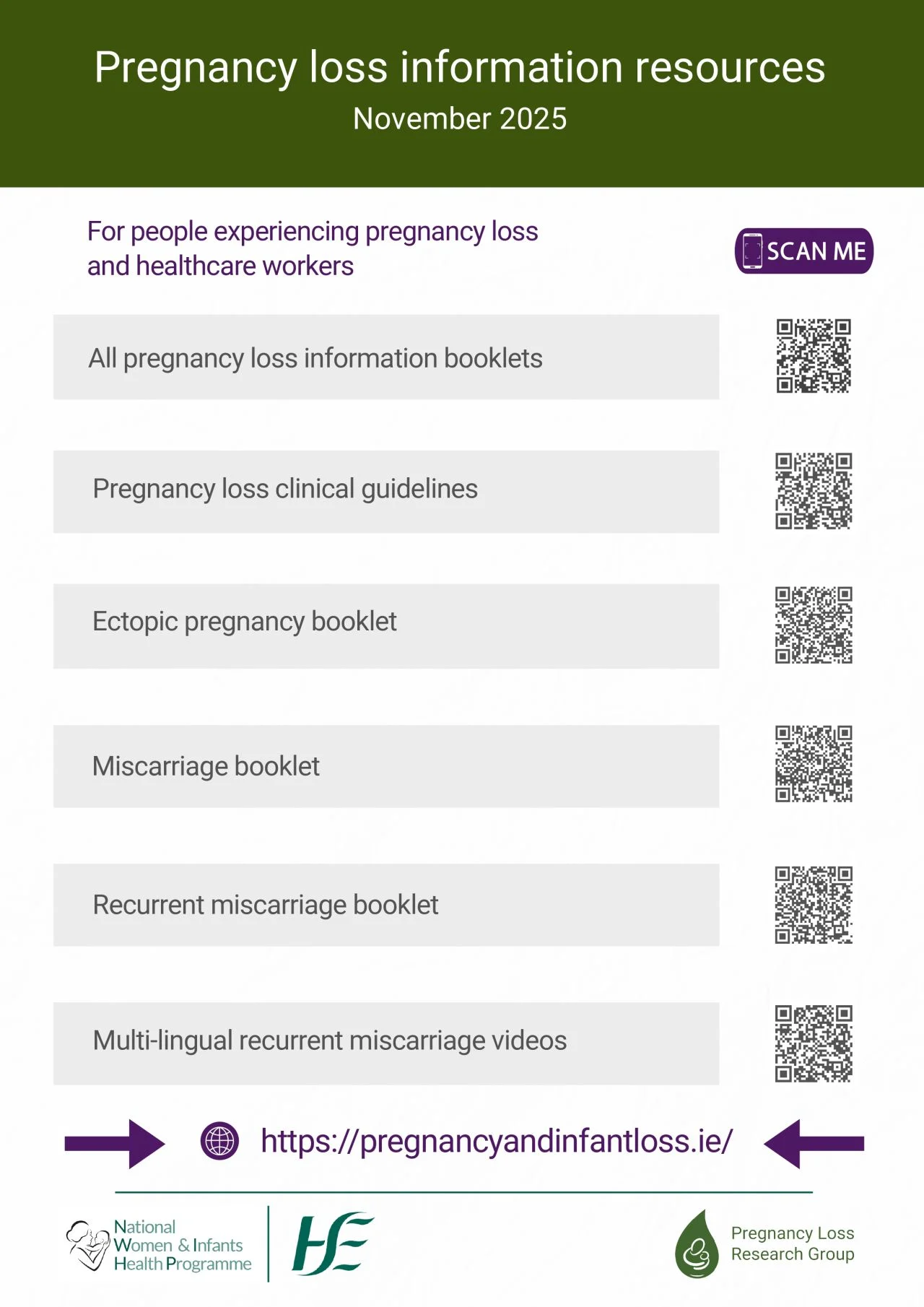 New Pregnancy Loss Resources Launching in 2026 – PLRG