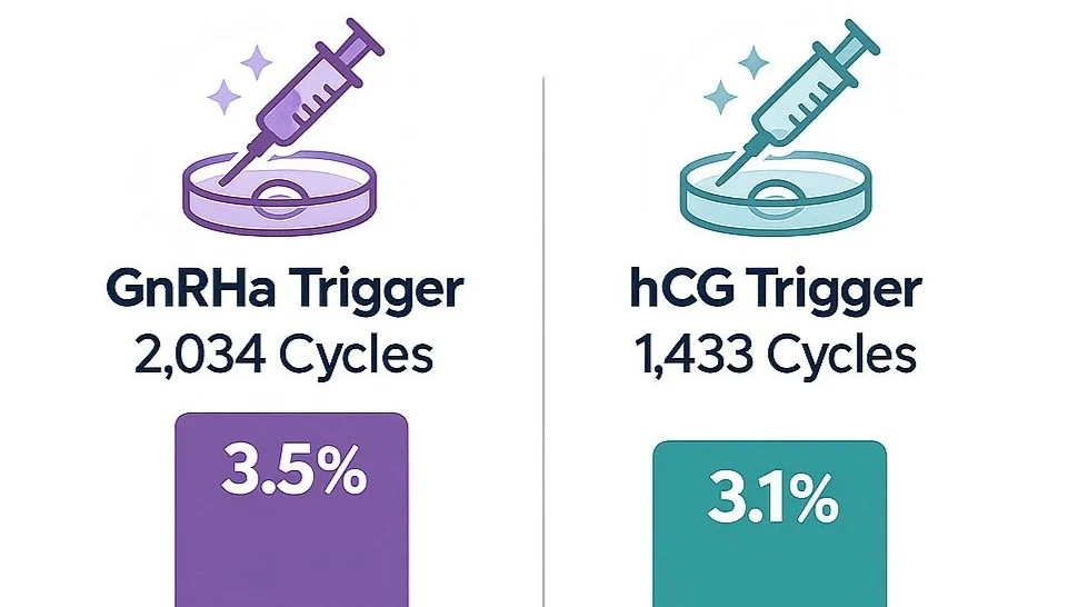 hCG and GnRH Analogue Trigger Show Similar Outcomes in IVF Cycles – Fertility Plus
