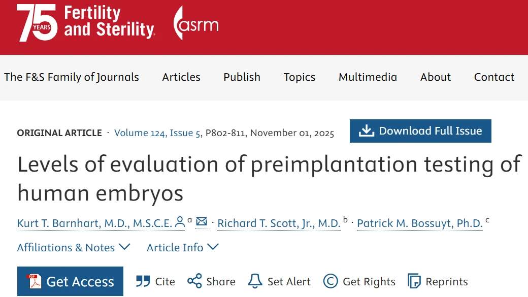 Fertility and Sterility
