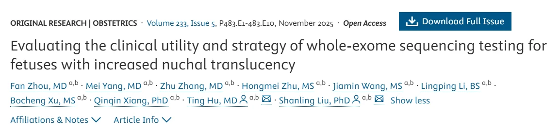 Christopher Robinson: Evaluating Whole-Exome Sequencing for Elevated Nuchal Translucency