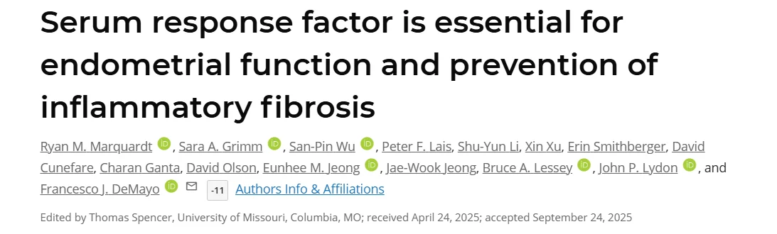 Ryan Marquardt: Inflammation, Gynecological Disease, and Infertility