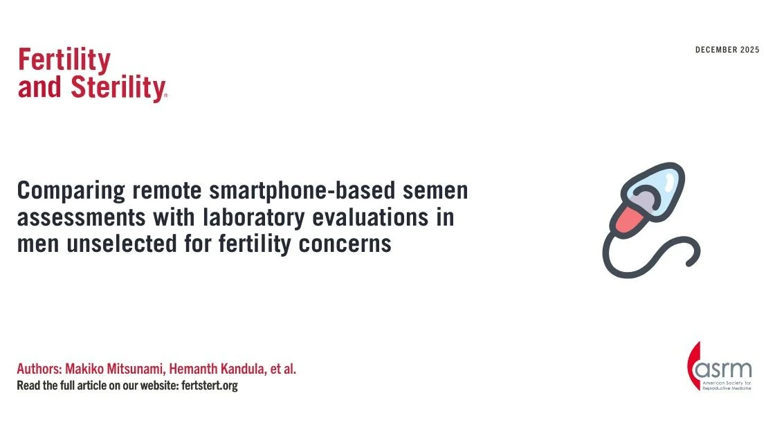 Smartphone Technology in Semen Analysis Explored – Fertility and Sterility