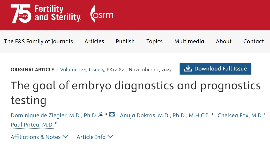 Fertility and Sterility