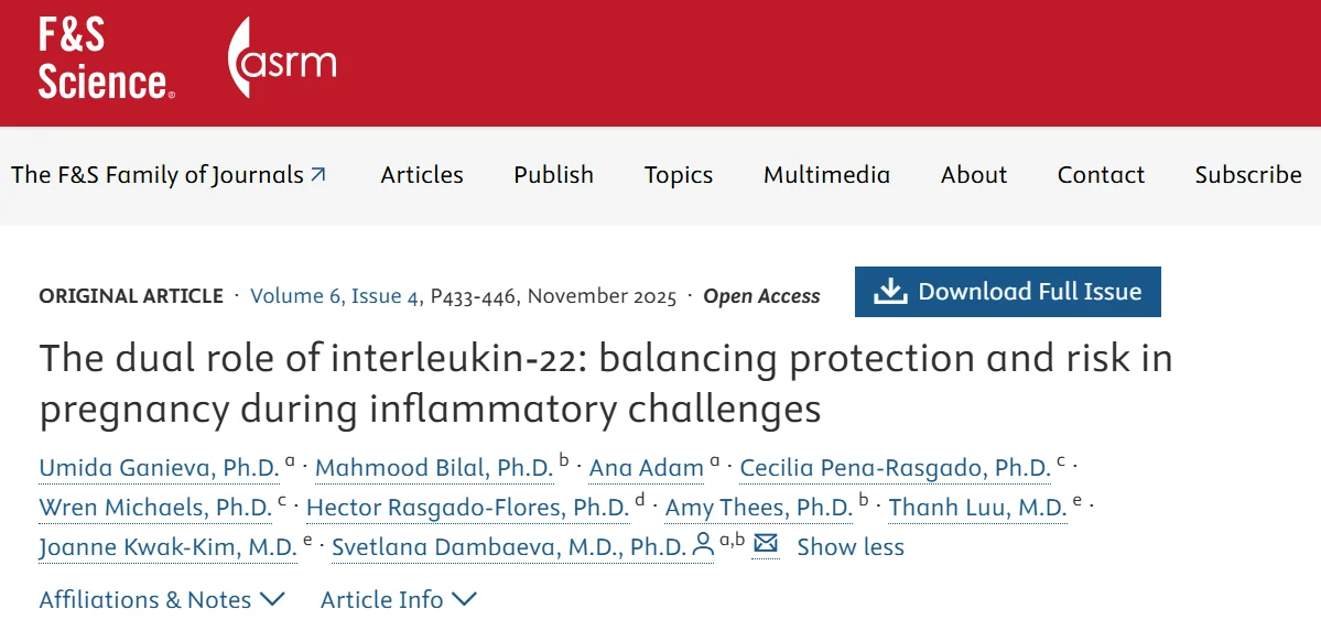 Fertility and Sterility