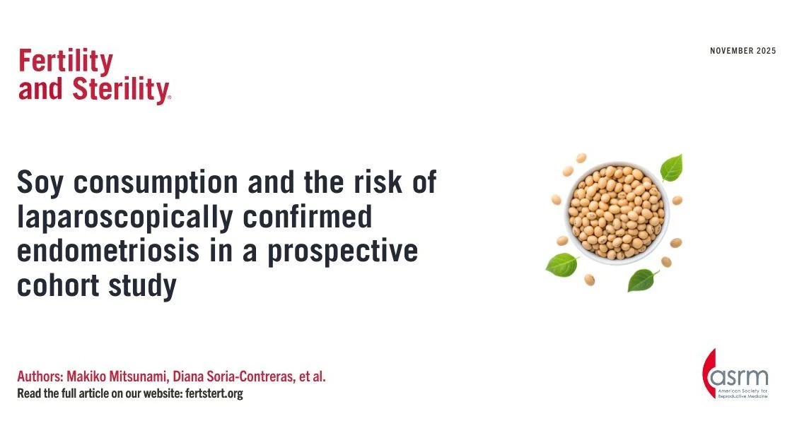 Soy Consumption’s Impact on Endometriosis Risk – Fertility and Sterility