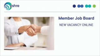 New Career Opportunity for Young Embryologists - ESHRE