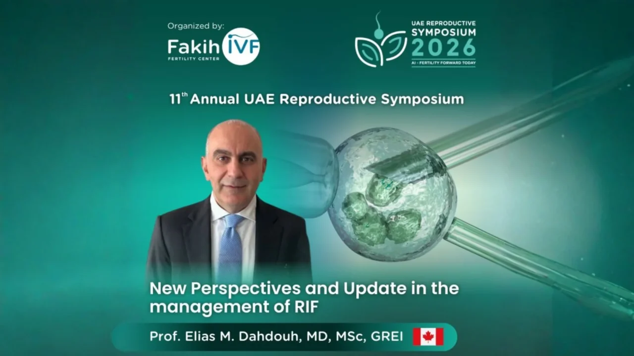Elias Dahdouh Discusses IVF Challenges – UAE Reproductive Symposium