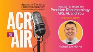 Insights into Antiphospholipid Syndrome from Experts - American College of Rheumatology