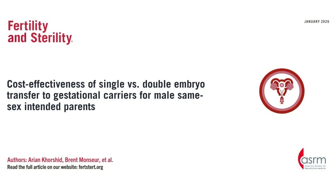 Cost-Effectiveness of Embryo Transfers for Same-Sex Parents – Fertility and Sterility