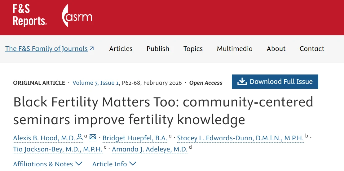 Fertility and Sterility