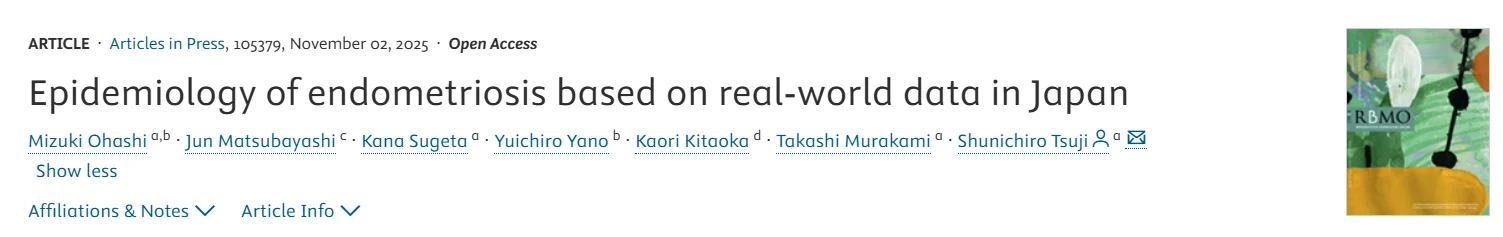 Endometriosis Prevalence Study Reveals Alarming Trends – RBMO