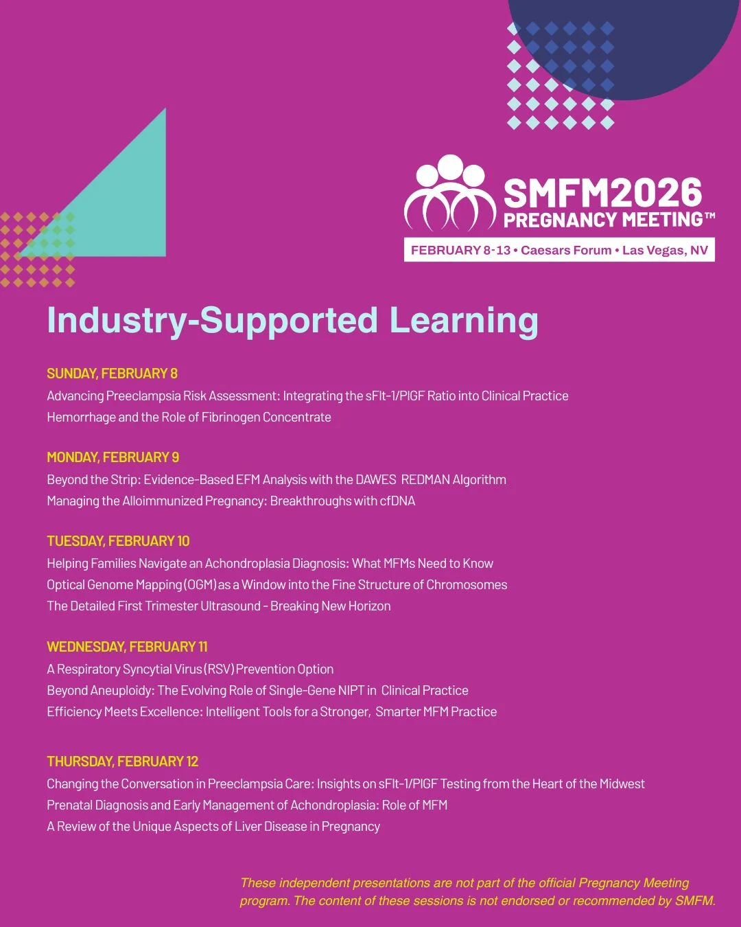 SMFM26 Expands Educational Opportunities in Maternal-Fetal Medicine – The Society for Maternal-Fetal Medicine