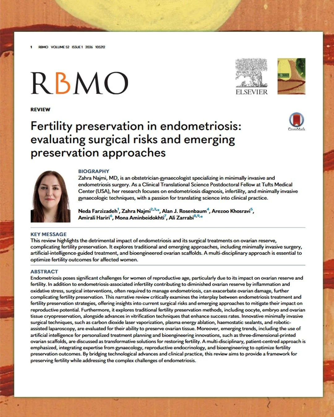 Personalised Fertility Preservation Approaches in Endometriosis Review – RBMO