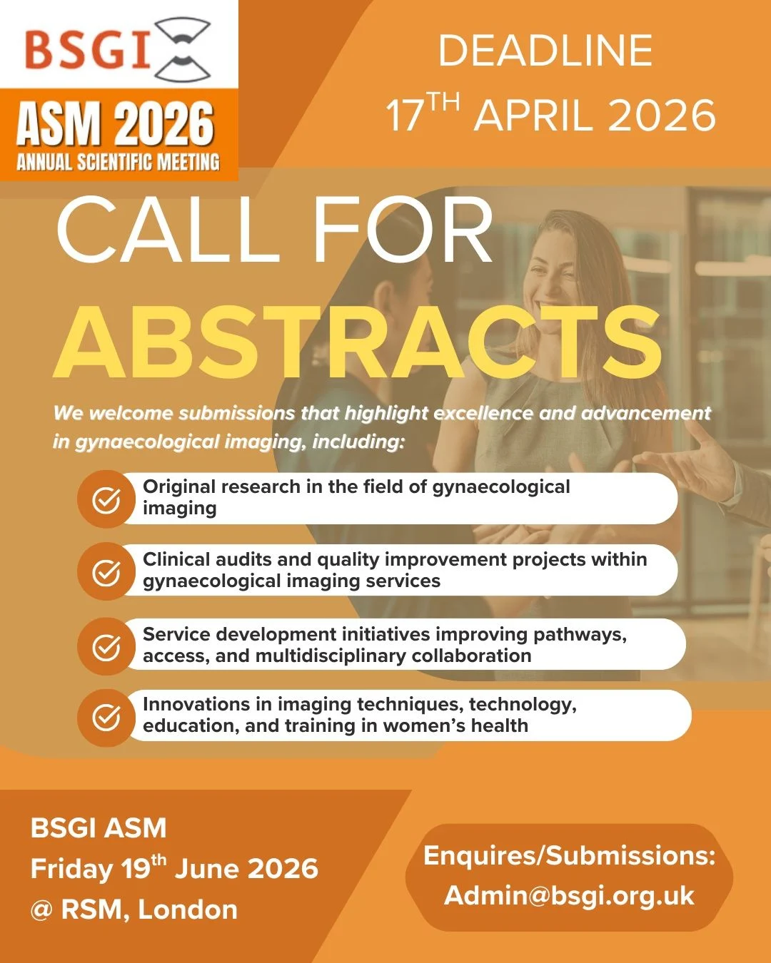 Abstract Submissions Are Now Open for ASM 2026! – BSGI