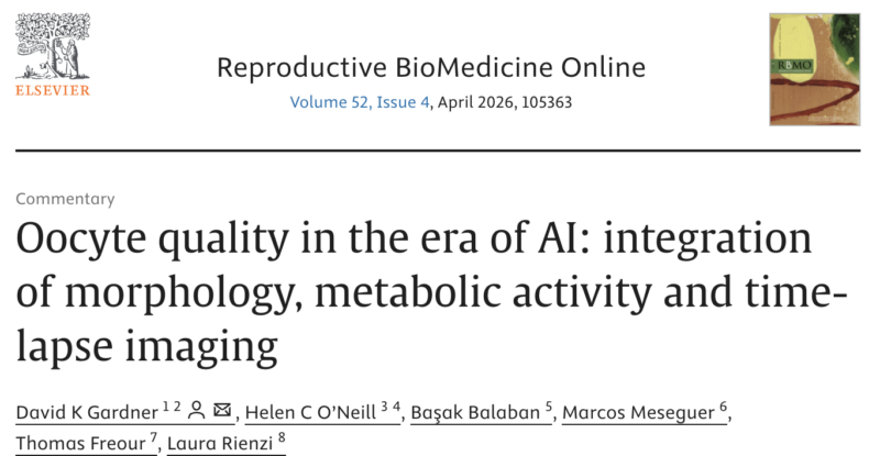 Silvia Alvarez: AI-Based Oocyte Evaluation Integrating Metabolic Profiling and Lifestyle Factors