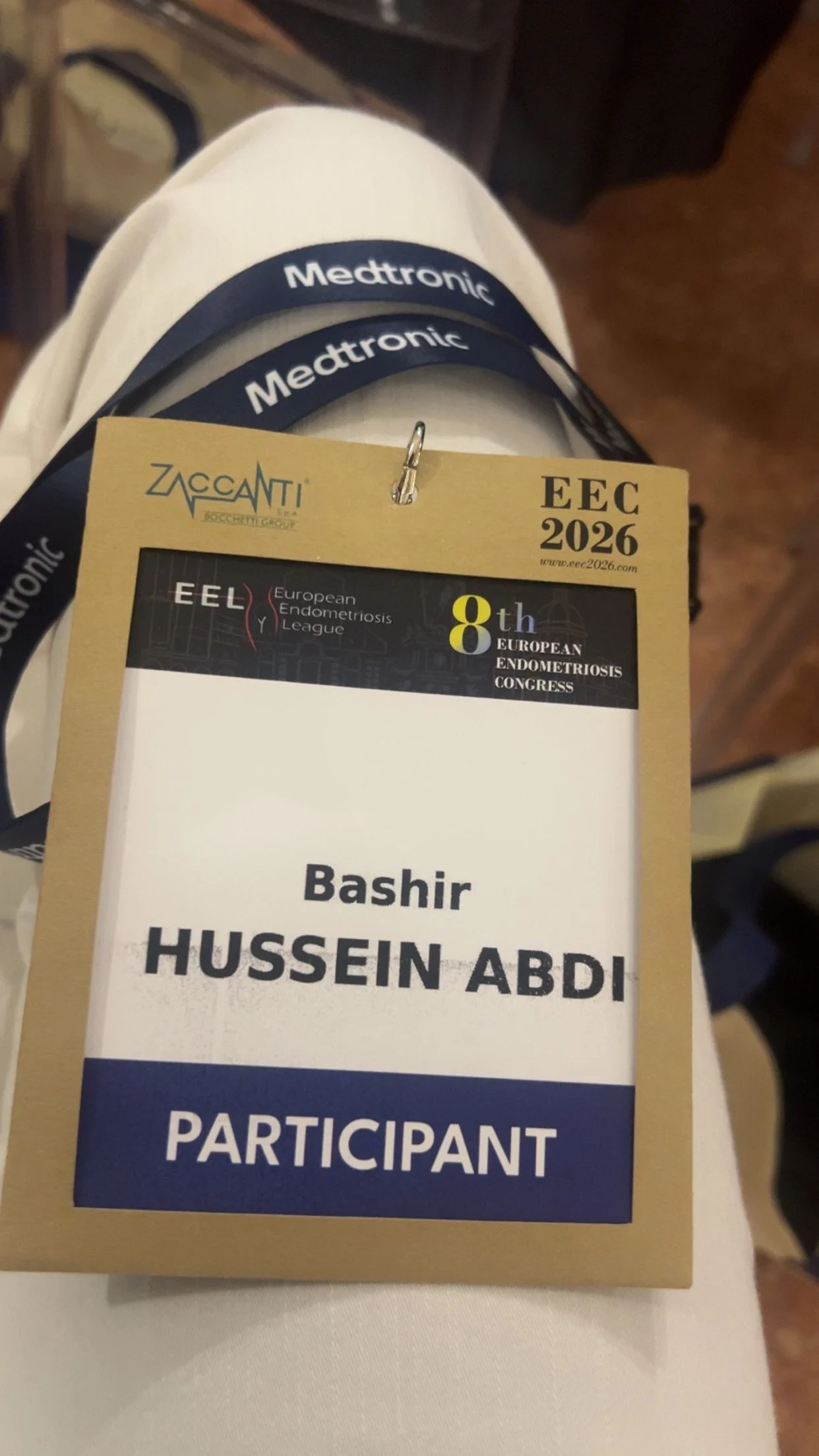 Bashir Abdullahi: Feeling Proud and Grateful to Have Attended the European Endometriosis Congress 2026