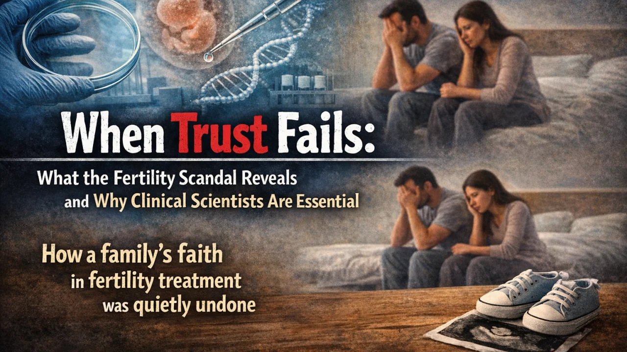 Chris Hopkins: What the Fertility Scandal Reveals and Why Clinical Scientists Are Essential?