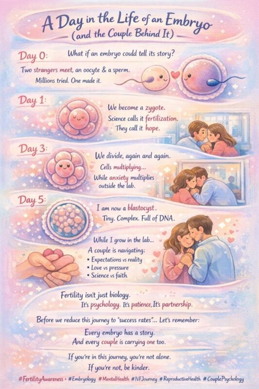 Devuni Vageeshwari: A Day in the Life of an Embryo and the Couple Behind It