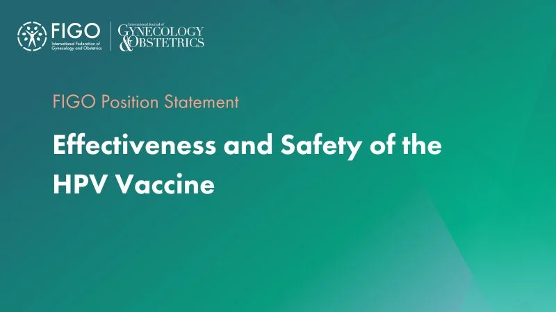 FIGO Calls for Urgent Global Action to Scale Up HPV Vaccination