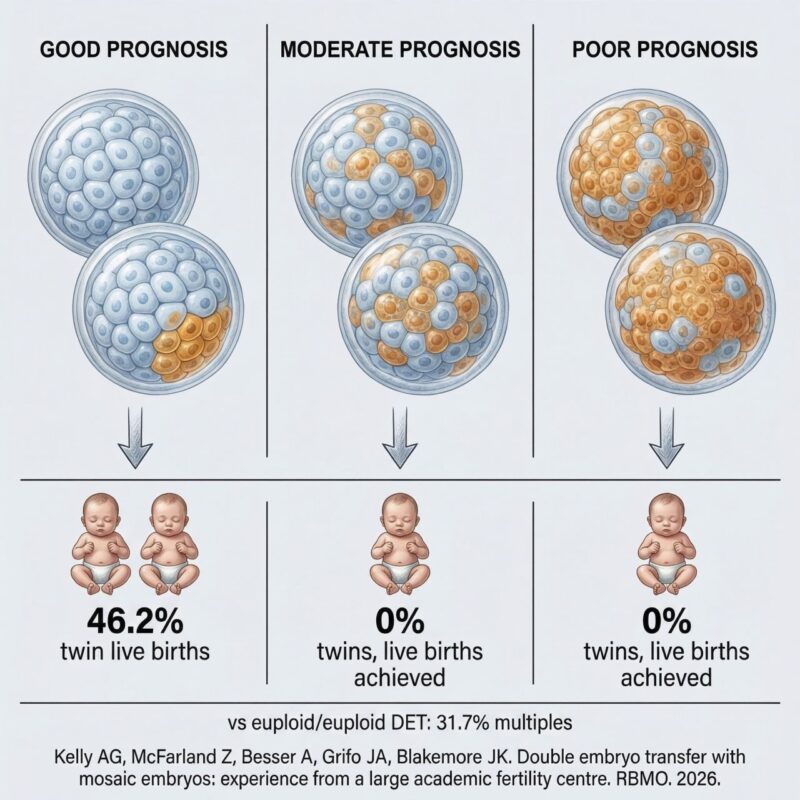 Can Double Embryo Transfer With Mosaic Embryos Be a Reasonable Option in IVF? – Fertility Plus