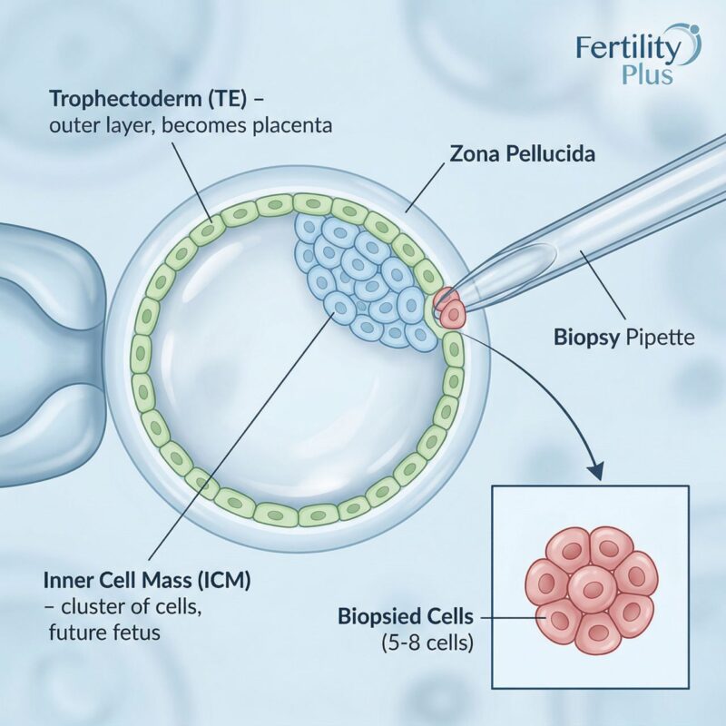 How Many Cells Are Enough in Blastocyst Biopsy? – Fertility Plus