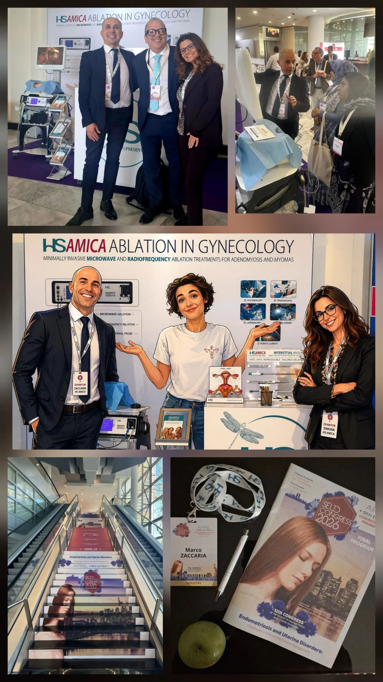 Marco Zaccaria: First Day of the Society of Endometriosis and Uterine Disorders Conference