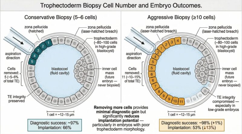 Less May Be More in Embryo Biopsy for PGT-A – Fertility Plus
