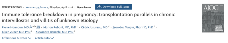 Christopher Robinson: Immune Tolerance Breakdown In Pregnancy!