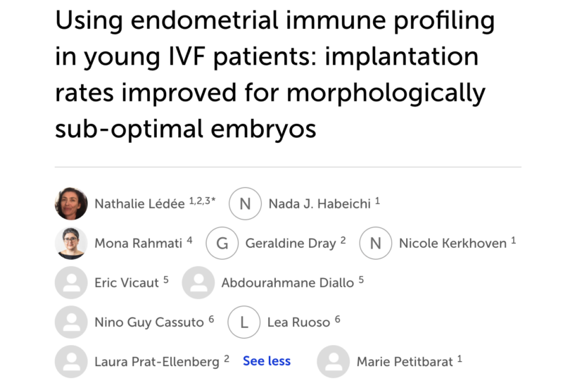 Ting Yuan: Using Endometrial Immune Profiling in Young IVF Patients