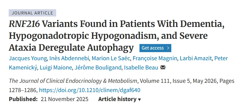 How RNF216 Variants Link Dementia, Hypogonadism and Severe Ataxia – SEF
