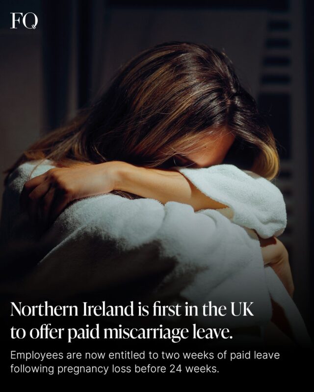 Northern Ireland Introduces Paid Leave After Early Pregnancy Loss – The Female Quotient