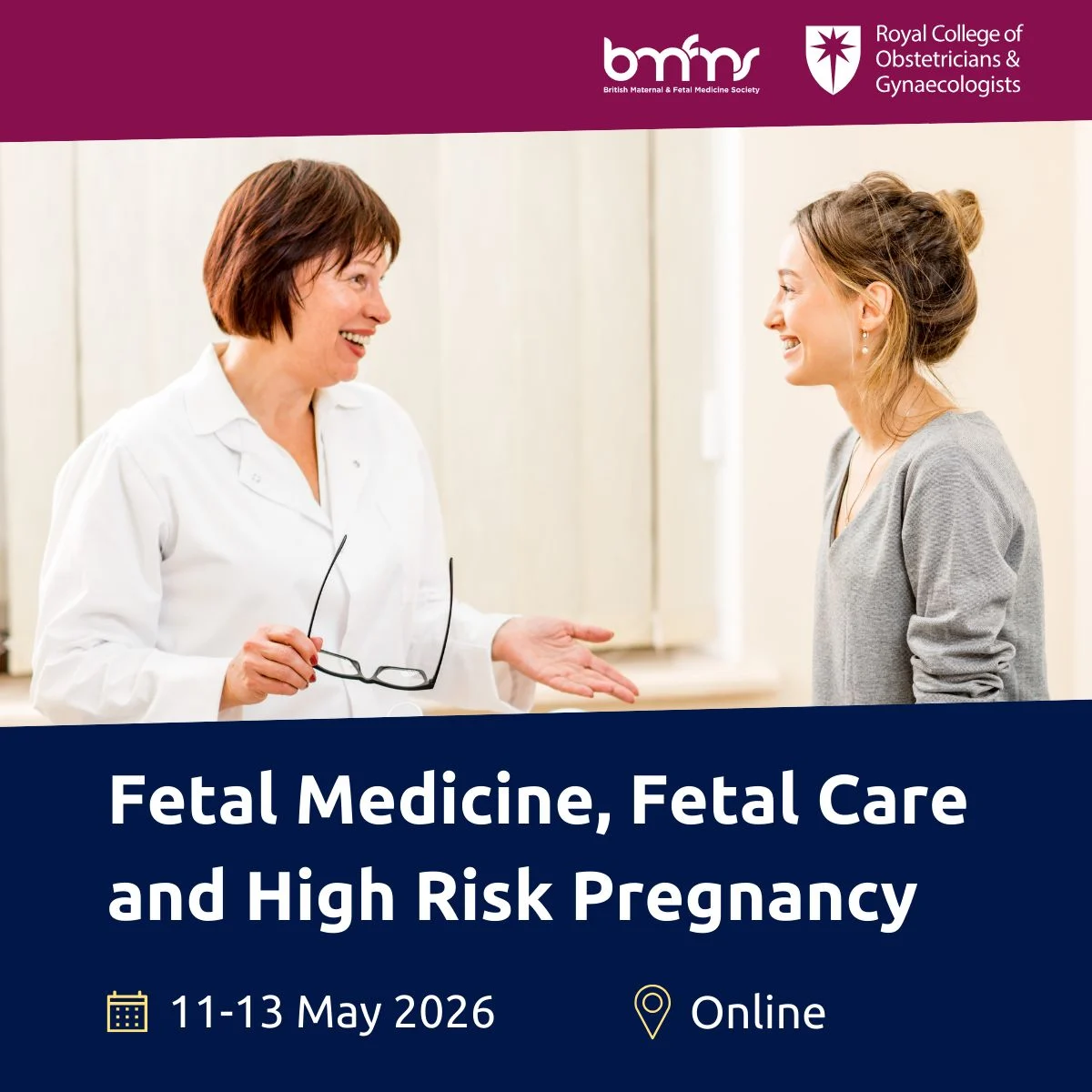 RCOG Launches Three-Day Online Event on Preterm Birth, Fetal Anomalies and Fetal Therapy