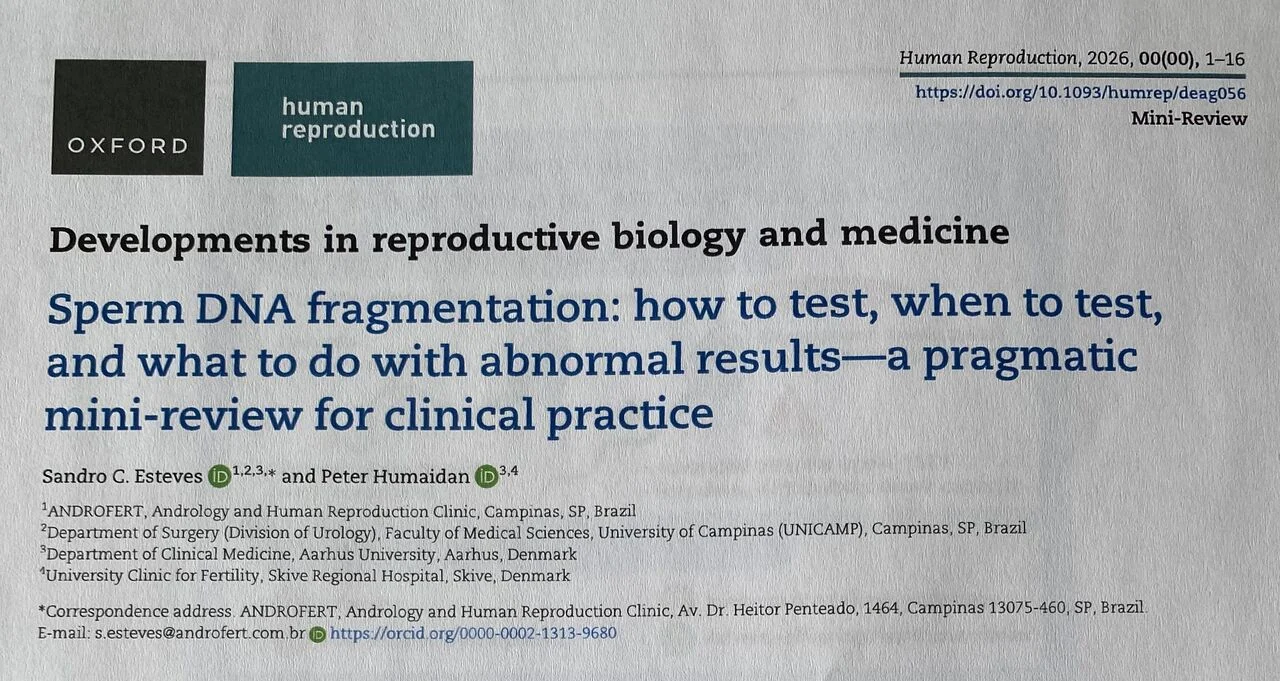 Peter Humaidan: New Mini-Review on Sperm DNA Fragmentation in Clinical Practice