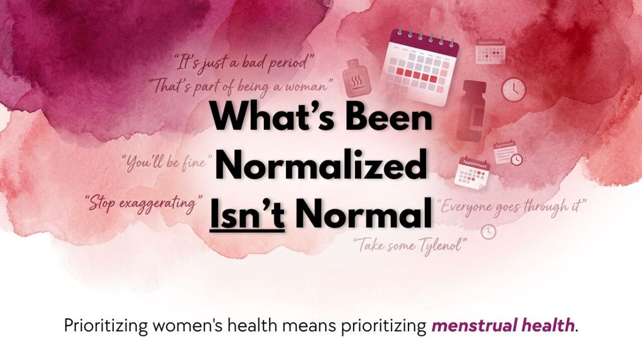 Prioritizing Menstrual Health During National Women’s Health Week – The Fibroid Foundation