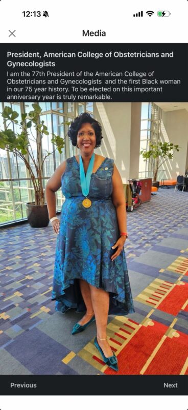 Camille Clare: Honored to Be the 77th President of ACOG District II