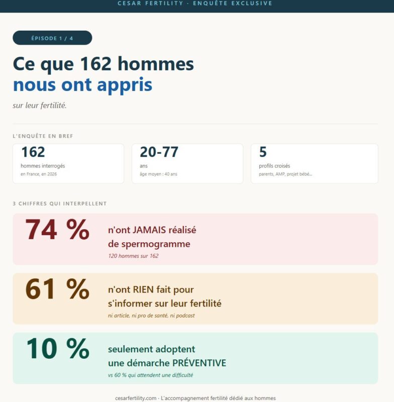 Lucile Ferreux: The Hidden Reality of Male Fertility, Have You Ever Had a Spermiogram?