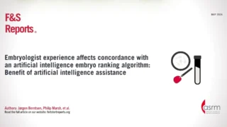 AI Assistance May Improve Embryo Ranking Consistency - Fertility and Sterility 