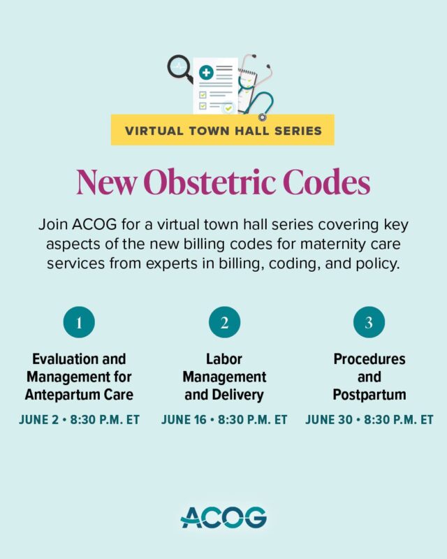 Are You Curious About How the New Obstetric Codes Will Affect Your Practice? – ACOG