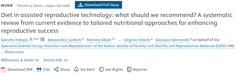 Macronutrient Exclusion Diets Not Supported for IVF Success – RBMO