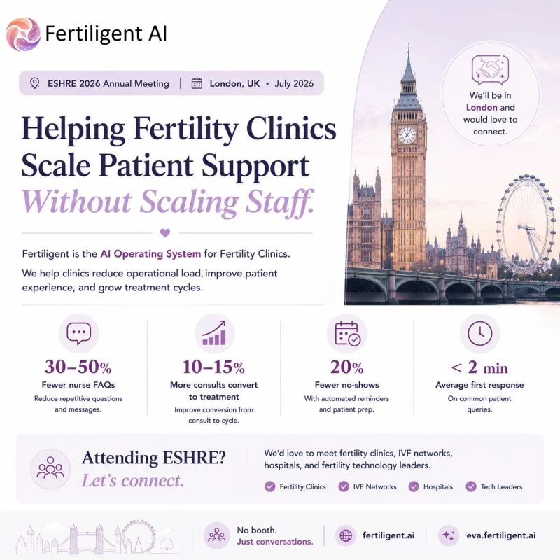 Sergei Gorlovetsky: Excited to Be Attending ESHRE 2026 in London as Part of Fertiligent AI