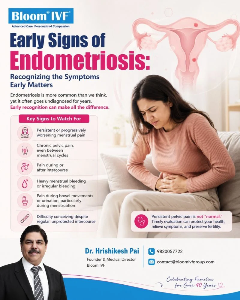 Hrishikesh Pai: Early Signs of Endometriosis – Recognizing the Symptoms Early Matters